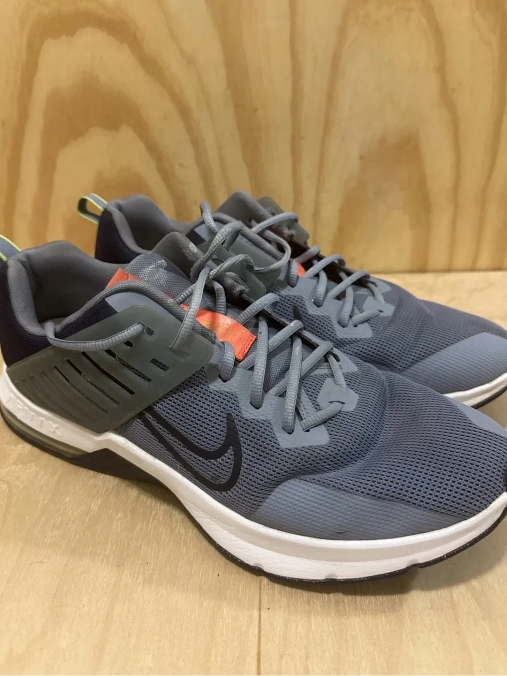 Nike Air Max Alpha Trainer 3 Training Shoes CJ8058-405 Men's Size 14 Gray Grey